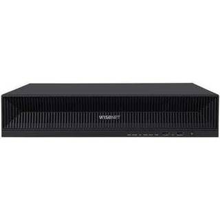 Hanwha Vision Netzwerkvideorecorder NVR XRN-1620SB1 mit 16 IP Kanälen professioneller IP Recorder - schwarz