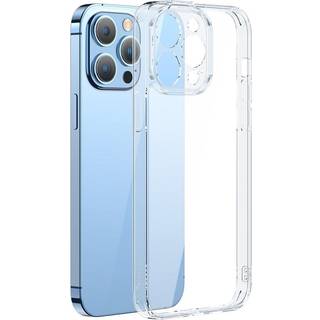 Baseus - SuperCeramic Transparent Glass Case and Tempered Glass set for iPhone 14 Plus