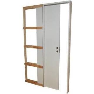 Svalk indbygningskarm 120 hvid t/122,5cm dør 60kg 3967