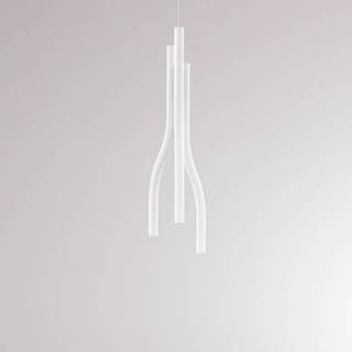 Molto Luce Hængelampe Algae M, Hvid/opal, Stue/spisestue, Aluminium, Moderne