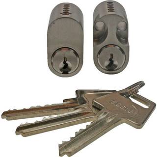 Jasa Cylindersæt Oval/Rokoko Rustfri - Jasa