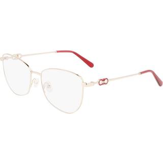 Ferragamo Kvinde SF2214 712 Optiske stel Metal Guld Geometrisk