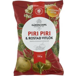 Gårdschips Chips m. Piri Piri & Ristet Hvidløg 150 g
