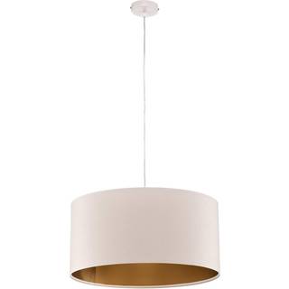 Salina pendel, hvid/guld Ø 50cm