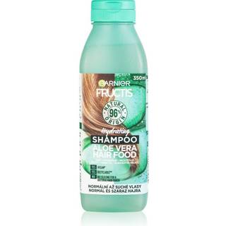 Garnier Fructis Aloe Vera Hair Food Fugtgivende shampoo Fra normalt til tørt hår 350 ml - 350 ml