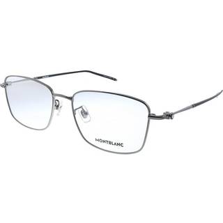 Montblanc Mand MB0140OK 006 Optiske stel Metal Sølv Firkantet