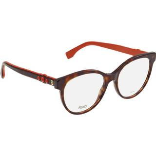 Fendi Fendi First round glasses - brown - One Size