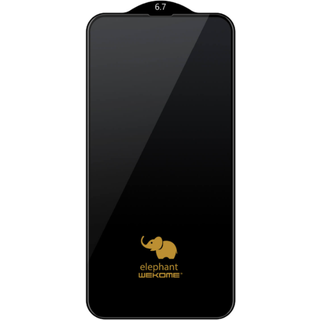 SERO glasbeskyttelse (6D curved/full) til iPhone 13 Pro Max / 14 Plus (6,7"), sort
