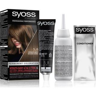 Syoss Permanent Color Permanent hårfarve Skygge 5_8 Hazelnut Brown 1 stk. - 1 stk.