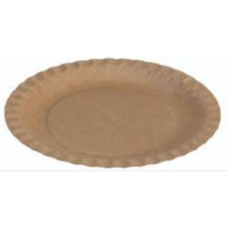 Tallerken Brun Kraft Rund Ø18 cm FSC 1000 stk