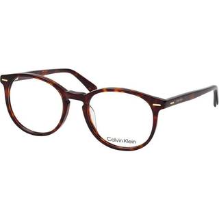 Calvin Klein Unisex CK22504 235 Optiske stel Acetat Havana Rund