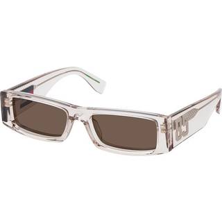Tommy Hilfiger Unisex TJ 0092/S 10A/70 Solbriller Bio-cecid Beige Brun Firkantet