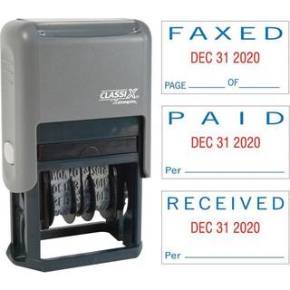 XSTAMPER 40240 Auto Number Stamp Self-blink 6 hjul 1 St?rrelse