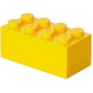 V?relset K?benhavn Lego Mini Box - 1,8 x 3,6 x 1,7 in - Brick 8 Bright Yellow