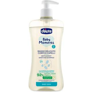 Chicco Baby Moments Mild baby shampoo til hår og krop 500 ml - 500 ml