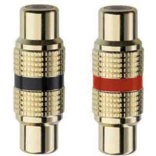 Inakustik Premium Phono forlænger adapter stik (2x RCA hun - RCA hun) par