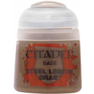 Steel Legion Drab - Base - Citadel Paint - Games Workshop
