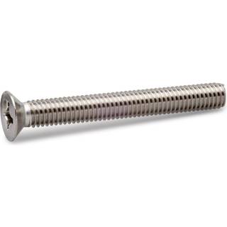 FAST maskinskrue med undersænket hoved, rustfri A4, 5,0 x 50 mm - 50 stk.