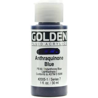 Golden Fluid Acrylics 30 ml - 2005 Anthraquinone Blue