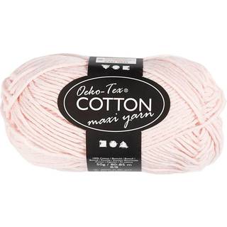Maxi Bomuldsgarn, 50 g, støvet rosa