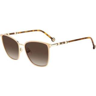 Carolina Herrera CH 0030/S BKU/HA 56 Solbriller Kvinder Brun - Nude Brown Gold - 56mm