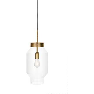 Konsthantverk Fenomen Stor Pendel - Klart Glas & Messing