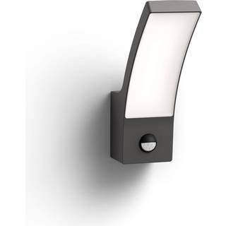 Philips myGarden Splay Antracit Væglampe m/ sensor 4000K