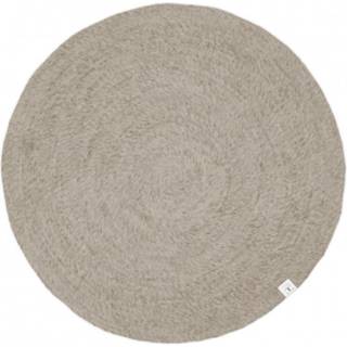 Classic Collection Rund Tæppe Merino Oat 160 cm