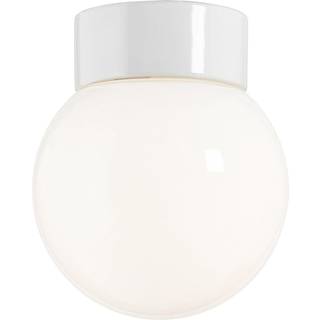 Classic Globe 150 loftlampe / væglampe IP20, hvid/blank opal