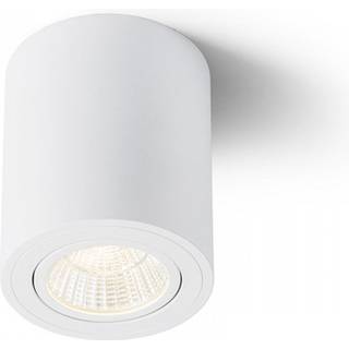 Rendl - MAYO R - Cylindrisk overflademonteret retningsindstillelig spotlight - Hvid