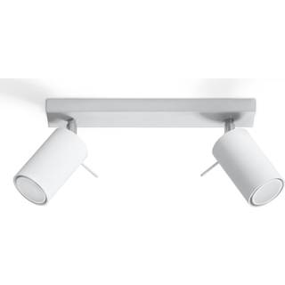 Loftslampe RING 2 hvid