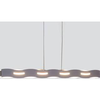 Wave LED-hængelampe, nikkel