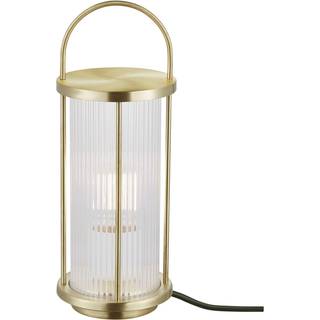 Linton bordlampe til udendørs brug, messing