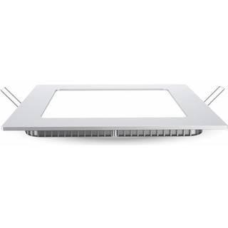 12W LED indbygnings panel, 3000K 17*17 cm