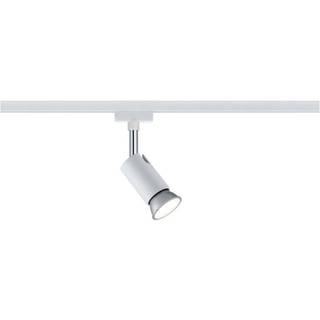 Paulmann URail skinnespot Pure I, hvid mat, GU10, metal dæmpbar, Hvid/opal, Stue/spisestue, Metal, Moderne