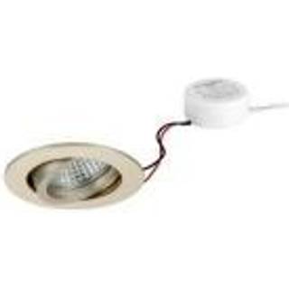 BRUMBERG LED indbygningsspot Tirrel-R, RC, driver rund, lys guld