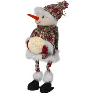 Star Trading - Dekorationsfigur joylight - Standing Santa med belysning