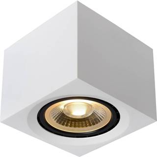 LED-loftspot Fedler kantet hvid