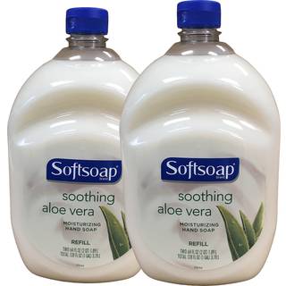 Softsoap h?nds?be Soothing Aloe Vera Moisturizing Hand Soap Refill 64 FL OZ (Pack of 2)