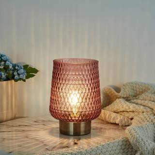 Pauleen Rose Glamour E27-LED, batteri, metalfod