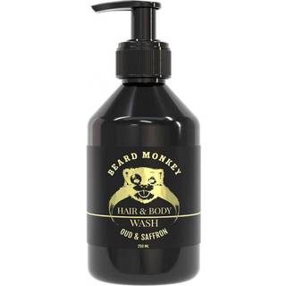 Beard Monkey Hair & Body Wash Oud & Saffron 250 ml