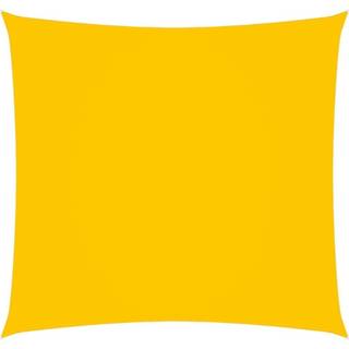 solsejl 3x3 m firkantet oxfordstof gul