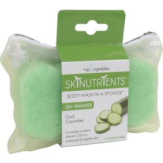 Sponteables Body Wash i en 20+ vaskesvampsk?d agurk 1 t?lling