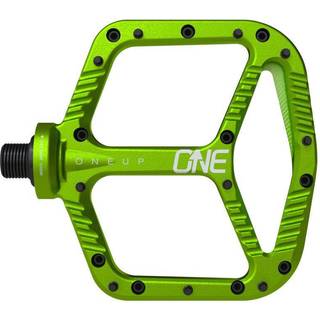 OneUp Aluminium Flats Pedaler Grøn