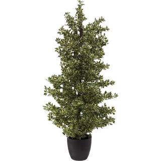 Kunstig  Woodficus Silverleaf, 120 cm.