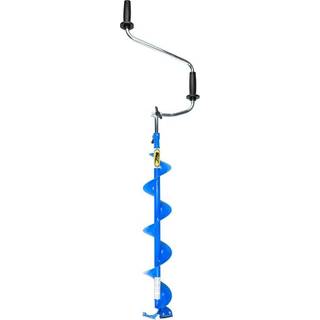 Isbor iFish Royal Viking X, Ø130 mm, med foldbar svej, til is op til 121 cm, blå