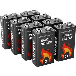 Absina 401005-8 9 V-blokbatteri 8 stk