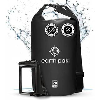 Jorden Pak -Vandsikker t?r taske - Rul Top Dry Compression Sack holder gear t?r til kajakstrand rafting sejlsport vandreture og fiskeri med vandt