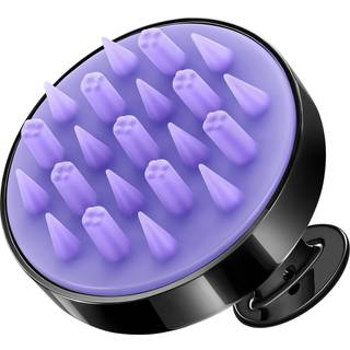 Heeta Hair Scalp Massager Brush Opdateret h?rshampoo b?rste v?d og t?r hovedbund eksfoliator med bl?d silikone b?rsteh?rhoved massager vaske h?rp