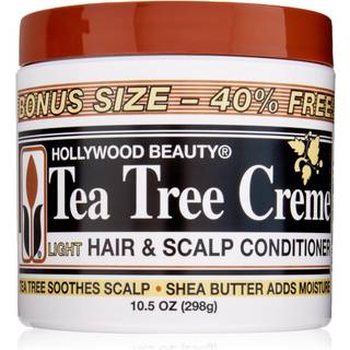 Hollywood Beauty Tea Tree Creme Hair and Scalp Conditioner White 10,5 ounce